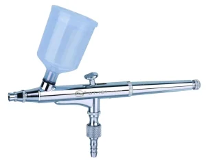 Dual Action Mini Airbrush Kit Dual Trigger Aerografo Gravity Feed Copper Nail Art Body Painting Eco-Friendly