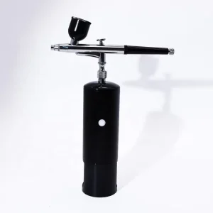 Dual Action Rechargeable Detachable Air Brush Gun Portable Airbrush Kit for Makeup Art Painting Craft Cake Tattoo Model Barber