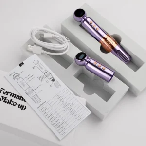 Dual Batteries Wireless PMU Machines Low Noise Eyebrow Training Tool Pen Microneedling Tattoo Artist Permanent Makeup Machine