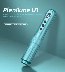 Dual Battery Biomaser U1 PMU Machine 6 Speed Adjustable Tattoo Pen for Semi Permanent Makeup Artist