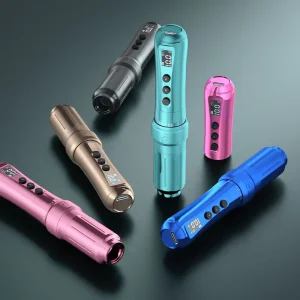Dual Battery PMU Machine 6 Speed Adjustable Tattoo Pen for Semi Permanent Makeup Artist