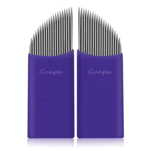 Dual Magnum 19 Pins Eyebrow Microblading Needles Sterile Disposable Tattoo Brows Microshading Blade with 0.35mm Diameter