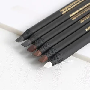 Duckbill Peel Off Waterproof Wood Microblading Tools Tattoo Brow Eyebrow Pencil for Pmu and Permanent Makeup