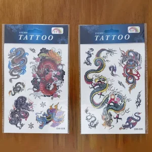 Durable Body Tattoo Stickers Waterproof Beauty Body