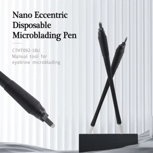 EO Gas Sterilization Disinfected U18 Tattoo Pen Disposable Microblading Tool Permanent Makeup Training Tool