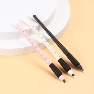 EO Gas Sterilized 18U Nano Disposable Manual Tattoo Eyebrow Pen Microblading Tool in Blister Package Permanent Makeup Tool