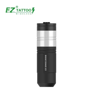 EZ EvoTech S Silver Wireless Tattoo Machine 4.0mm Stroke Direct Drive Rotary Tattoo Pen for Lining Shading