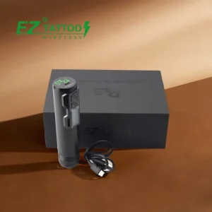 EZ P2S Portex Generation 2S Black 3.5mm Stroke Wireless Electric Tattoo Machine for Permanent Makeup