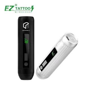 EZ Tattoo Defender X Machine Battery Connection 2000mAh 3.5mm 4.0mm Stroke Length Wireless Tattoo Pen