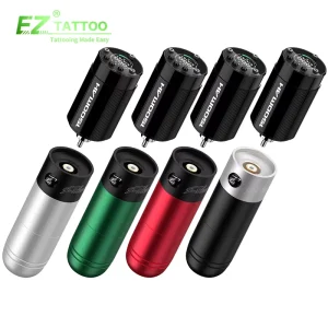 EZ Tattoo Filter Freedom Direct Drive Machine Pen 1500mAh Capacity Line and Shader Wireless Tattoo Pen Machine