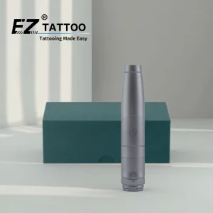 EZ Tattoo Matte Gray Defender 2in1 Swiss Motors Electric Rotary Tattoo Machine Tattoo Pen for Permanent Makeup