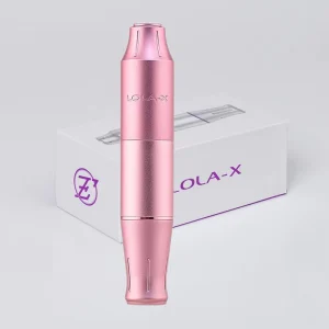EZ Tattoo Pink Premium LOLA X Scalp Micropigmentation Permanent Makeup Tattoo Pen Machine for Eyebrow Eyeline Lips Tattoo MTS