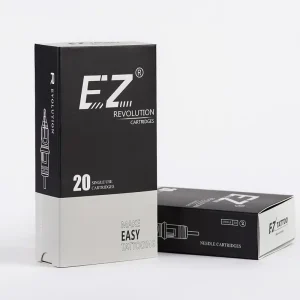EZ Tattoo Revolution RL 20Pcs Long Taper #10 0.30mm #12 0.35mm Membrane System Sterilized Tattoo Cartridges Needles