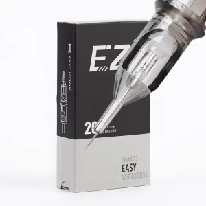 EZ Tattoo Revolution RL 20Pcs Pure Round Tip Disposable Permanent Makeup PMU Cartridge Needles