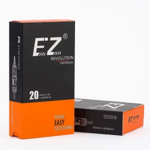 EZ Tattoo Revolution RS 20pcs #12 0.35mm Long Taper CE Certificate Disposable Sterilized Tattoo Machine Cartridge Needles