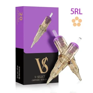 EZ V SELECT 5RL Nano Size Scalp Micropigmentation Safety Membrane V Drive Tattoo Needles Cartridge Cartuchos Tatuaje