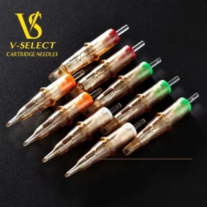 EZ V SELECT Tattoo Cartridge Needles V System Professional Tattoo Supplies for Smooth Ink Flow & Stable Performance