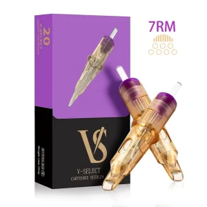 EZ V Select 7 RM M1C Curved Magnum Scalp Tattoo Machine Permanent Needles Cartuchos Para Tatuaje with CE Certificate