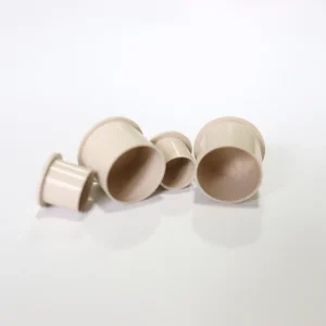 Eco Friendly PLA Ink Cup 500 Pcs Bag 11mmx10mm Disposable Tattoo Flat Bottom Pigment Holder Permanent Makeup Accessories