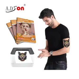 Eco-Friendly Waterproof Tattoo Stickers Printable Tattoo Papers Face Body Art Customized Temporary Designs