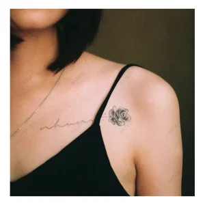 Eco-Friendly White Semi Permanent GENIPA Gardenia Extract Herbal Plant Juice Ink Body Tattoo Sticker