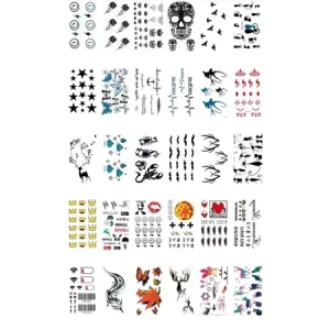 Eco-friendly Temporary Tattoo Sticker With Full Color