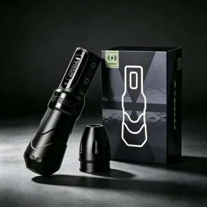 Electric Aluminium Tattoo Pen Machine 2000mAh Big Battery Wireless Tattoo Gun RCA Connector Rotary Tattoo Machine