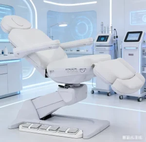 Electric Beauty Bed 4 Motors Height Backrest Adjustable for Medical Aesthetic Clinic Plastic Surgery Facial Treatment