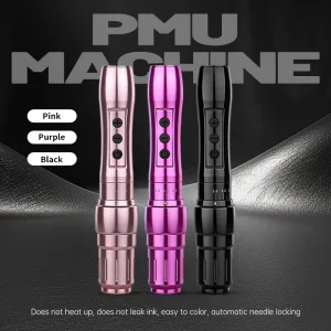 Electric Digital 2.0-3.5mm Adjustable Stroke Wireless PMU Machine Scalp Eyebrow Lips Permanent Makeup Lightweight Tattoo