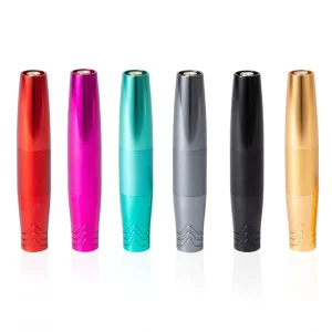 Electric Microblading Permanent Tattoo Pen Eyebrow Lip Machine 2.5mm Stroke Dual Heads Aluminum Construction Low