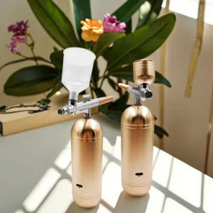 Electric Mini 7W Airbrush Spray Gun Pen Nail Art Makeup Painting Machine Tattoos Eyebrow Hydrating Beauty Facial Tool