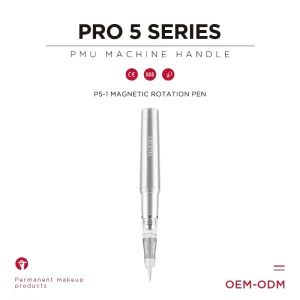Electric PMU Permanent Makeup Tattoo Machine Pen PURE 5 Series P5-1 Magnetic Rotation Pen High-Power Low Noise