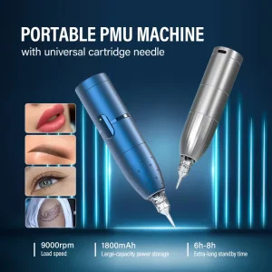 Electric Permanent Makeup Eyebrow Lip PMU Machine Beginner Friendly Wireless Training Academy