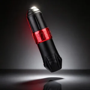 Electric Rotary Tattoo Pen Permanent Cartridge DC5.5 3.0mm Stroke Aircraft Aluminum Rechargeable 7-11V for Body Art