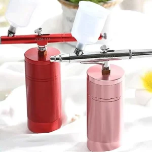 Electric Single Beauty air Brush and Mini Facial Compressor Airbrush Makeup Set