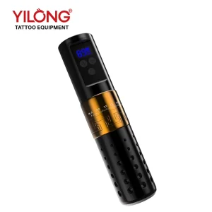 Electric Tattoo Machine Pen Disposable Needle Battery Wireless Permanent Stainless Steel Adjustable Stroke 2.7 4.5mm Rotary 1pcs