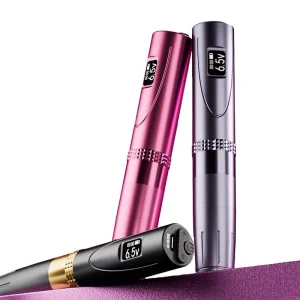 Elegant and Lightweight SMP & Tattoo Dual Modes Custom Motor Wireless PMU Eyebrow Tattoo Pen Machine