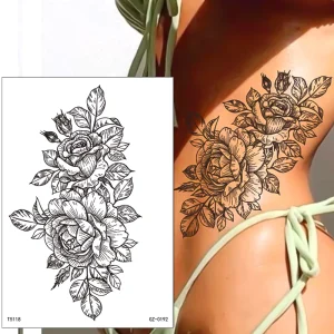 Environmentally Friendly and Non toxic Sexy Temporary Tattoo Stickers Body Application Tattoo Paper