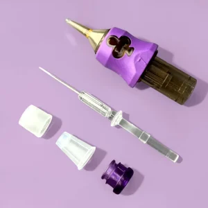 Ergonomic Disposable Permanent Membrane Sealed Eyebrow Tattoo Needle Bugpin Tattoo Cartridge Body Art
