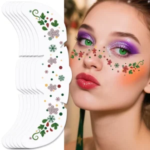 European American Children’s Christmas Face Stickers Temporary Cross Border Cartoon Makeup Tattoo Paper Material