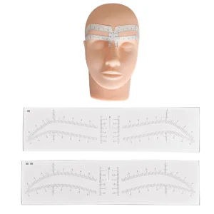Exclusive Airbrush Brow Sticker Mapping Guide Position Eyebrow Shaping Tool Microblading DIY Brow Shape Tape for Brow Buddies