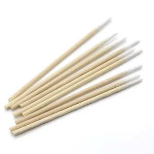 Extension Disposable Dental Clean Medical Eyelash Pointed Wooden Swab Tattoo Cotton Stick Tip Applicator Bamboo Bud
