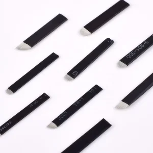 Extremely Thin 0.18mm Nano Blades Microblading Needles Permanent Makeup Eyebrow Tattoo Needle Blade Microblade 3D Embroidery