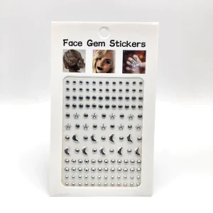 Eye Body Face Gems Jewels Rhinestone Stickers Self Adhesive Crystal Diamonds Face Stick Gems for Women