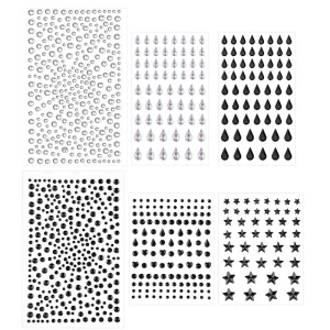 Eye Body Face Gems Rhinestone Stickers Crystal Makeup Diamonds Sticker for Festival Art