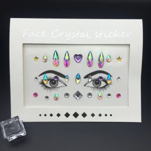 Eye Shadow Decoration Face Rhinestone Jewels Body Art Rhinestones Adhesive Stickers