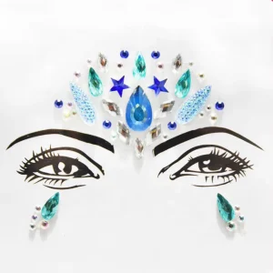 Eye Shadow Face Rhinestone Jewels Body Art Rhinestone Adhesive Stickers