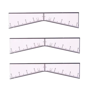 Eyebrow Guide Ruler Brow Easy Mapping Shaping Stencil Tool Microblading PMU Stickers Permanent Makeup Accessories