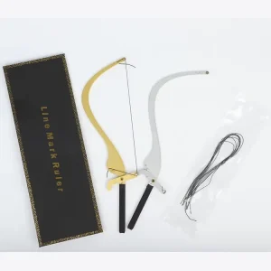 Eyebrow Mapping Marker Ruler with String for Brow Shaped Permanent Makeup Microblading Eyebrow Tattoo Line Marker Ruler String