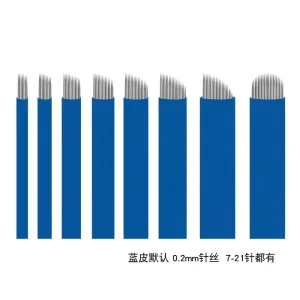Eyebrow Microblading Needle 12 Pins Nano Microblading Blade
